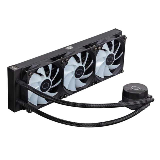 【CoolerMaster】Cooler Master MasterLiquid 360L Core ARGB  黑色 水冷散熱器(360L Core ARGB)
