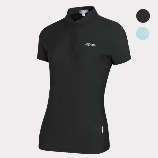 【HONMA 本間高爾夫】女款防曬短袖POLO衫 春夏季 日本高爾夫專業品牌HWGX702W648(XS-M黑、薄荷綠)