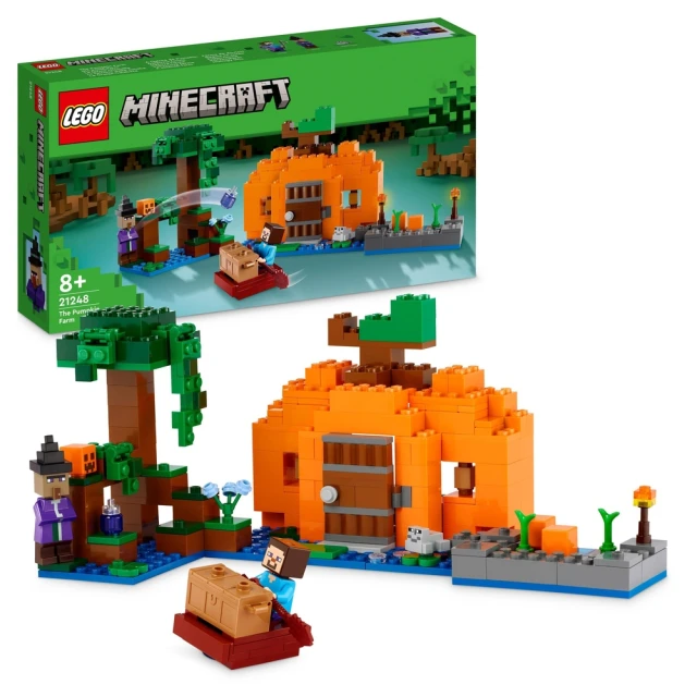 LEGO 樂高 Minecraft 21248 The Pumpkin Farm(Steve的南瓜園 麥塊)