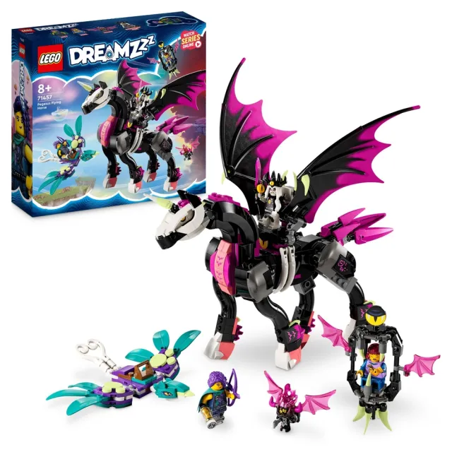 LEGO 樂高】DREAMZzz 71457 飛馬(積木模型追夢人的試煉) - momo購物網 