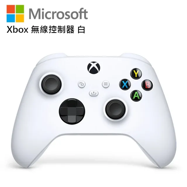 【Microsoft 微軟】XBOX 原廠無線控制器 手把 PC手把 Xbox Series S X PC 適用(冰雪白)