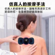 【YING SHUO】智能肩頸按摩器 8模式19擋(迷你 USB充電按摩貼片 仿真人 腰椎 推拿)