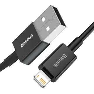 【BASEUS】倍思2.4A優勝USB to Lightning蘋果充電線200公分(IOS充電線/iPhone充電線)