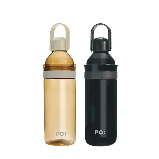 【PO:Selected】丹麥ODYSSEY輕量便攜雙蓋水瓶470ml(共2色)