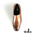 【Waltz】舒適包覆 素面側V簡約 紳士鞋 真皮皮鞋(212656-06 華爾滋皮鞋)