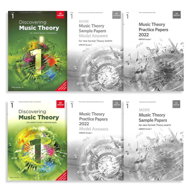 【Kaiyi Music 凱翊音樂】英國皇家樂理練習冊與解答本套組2020+2022版 第1級