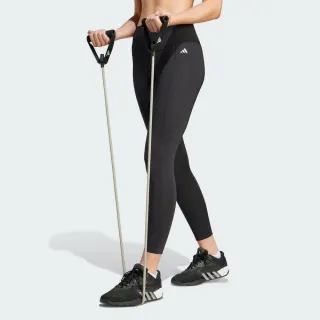 【adidas 愛迪達】Opme Power 7/8 女 緊身褲 亞洲版 運動 訓練 健身 支撐 高腰 彈性 黑(IA1955)