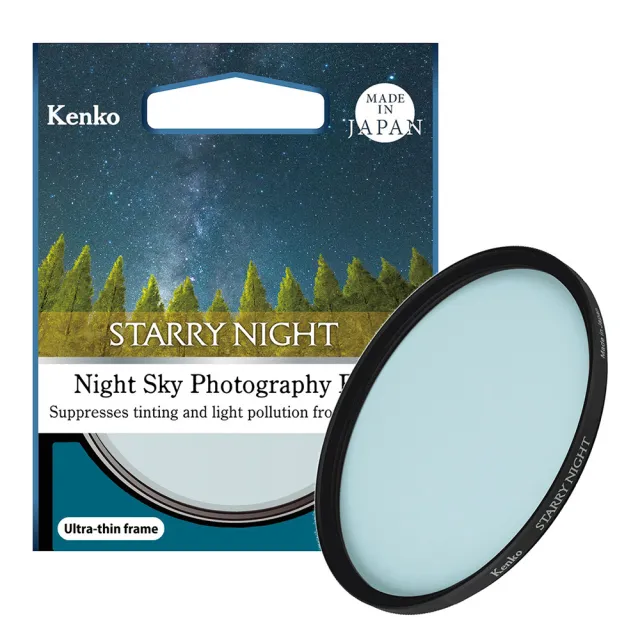 【Kenko】肯高 72mm STARRY NIGHT 星夜濾鏡(公司貨 薄框多層鍍膜 星空濾鏡 適合拍攝星空 夜景)