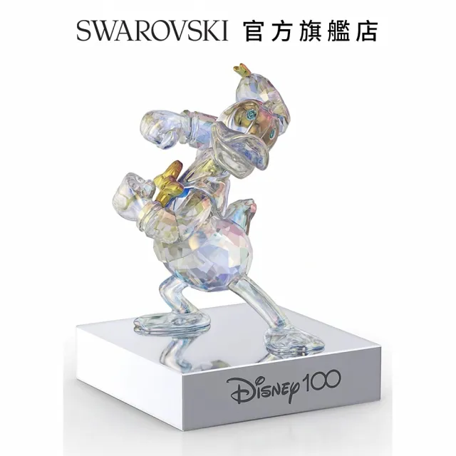 【SWAROVSKI 官方直營】Disney100 Donald Duck 交換禮物(迪士尼 卡通 公仔 米奇 皮克斯)