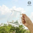 【TIMEMORE 泰摩】咖啡分享壺 360ml 透明(耐熱玻璃壺 茶壺)