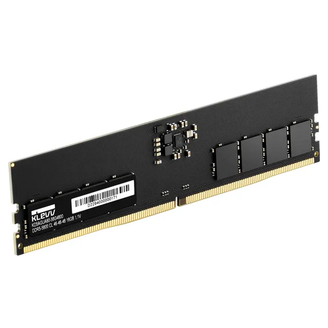 【KLEVV 科賦】DDR5 5600 16GB 桌上型記憶體(KD5AGUA80-56G460A)