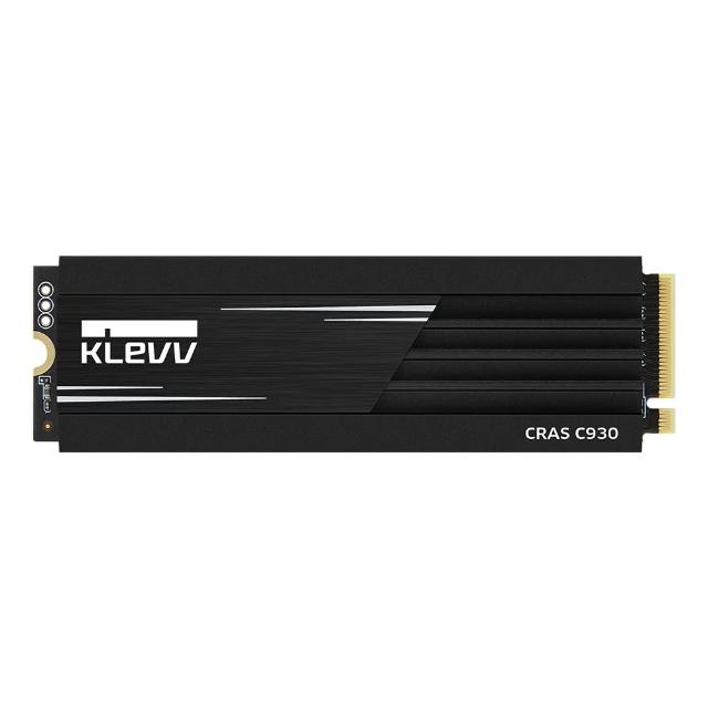【KLEVV 科賦】CRAS C930 1TB Gen4 PCIe 4.0 SSD固態硬碟 (讀7400MB/寫6400MB)