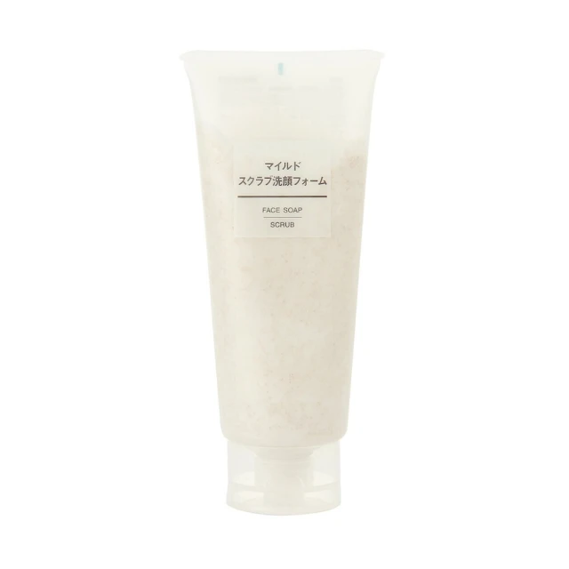 【MUJI 無印良品】MUJI溫和去角質洗面乳/200g(2入組)