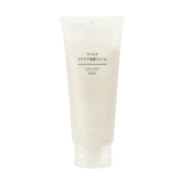 【MUJI 無印良品】MUJI溫和去角質洗面乳/200g(2入組)