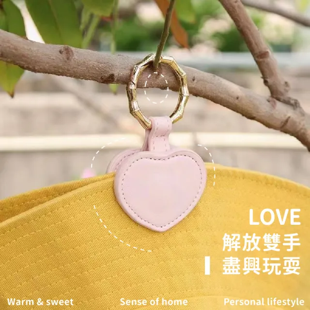 【愛心夾】心型掛式強力磁吸衣帽夾(鑰匙圈 高爾夫帽 漁夫帽 夾子 帽子 吊飾 包包掛 