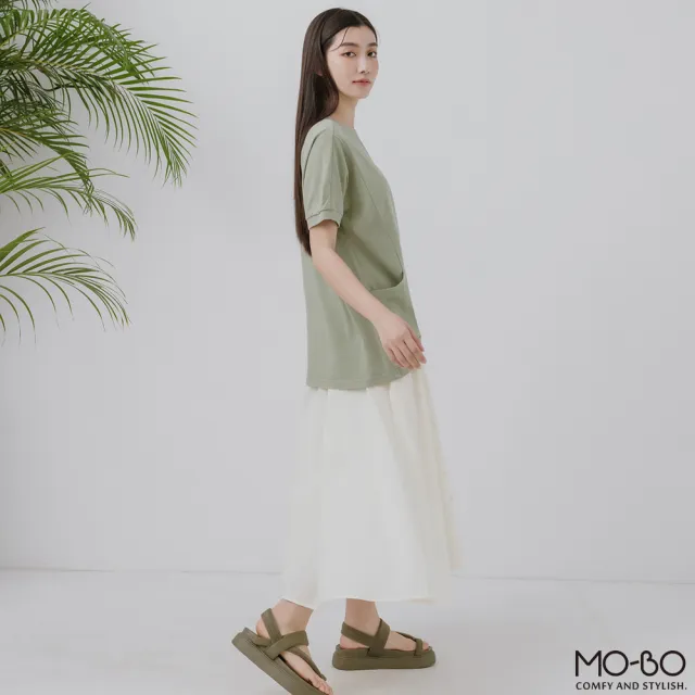 【MO-BO】MIT有機棉小巧口袋上衣