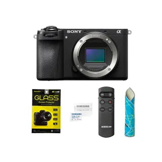 【SONY 索尼】ILCE-6700 BODY+128G記憶卡+CL-50GL相機魔毯+AODELAN藍牙遙控器+DK鋼化貼(公司貨)