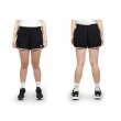 【adidas 愛迪達】女運動短褲-慢跑 三分褲 平織 愛迪達 黑白(IC5184)