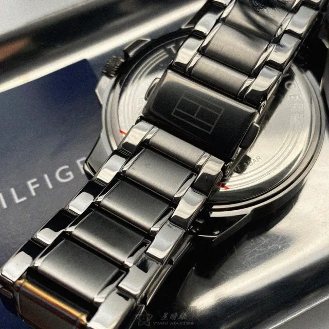 【Tommy Hilfiger】TommyHilfiger手錶型號TH00039(槍灰色錶面槍灰色錶殼槍灰色精鋼錶帶款)