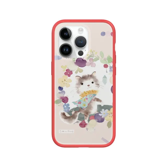 【RHINOSHIELD 犀牛盾】iPhone SE3/SE2/8/7系列 Mod NX手機殼/涼丰系列-跟我走貓咪(涼丰)