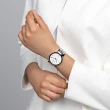 【Rado 雷達表】Florence佛羅倫薩系列 典雅無框不鏽鋼石英錶-白 38mm R05(R48912013 對錶 情侶錶)