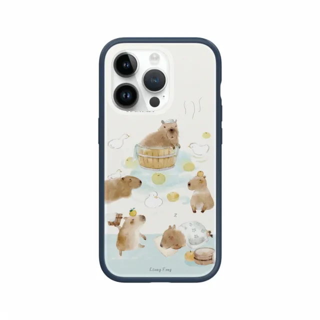 【RHINOSHIELD 犀牛盾】iPhone 12 mini/12 Pro/Max Mod NX手機殼/涼丰系列-水豚君(涼丰)