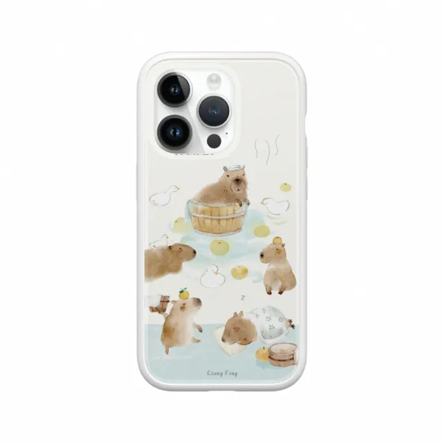【RHINOSHIELD 犀牛盾】iPhone 13 mini/13 Pro/Max Mod NX手機殼/涼丰系列-水豚君(涼丰)