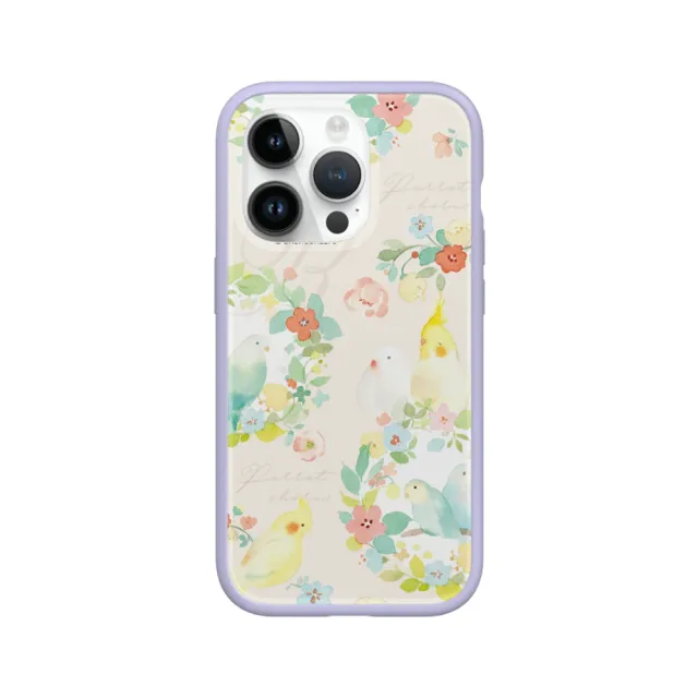【RHINOSHIELD 犀牛盾】iPhone 12 mini/12 Pro/Max Mod NX手機殼/涼丰系列-春日小鳥兒(涼丰)