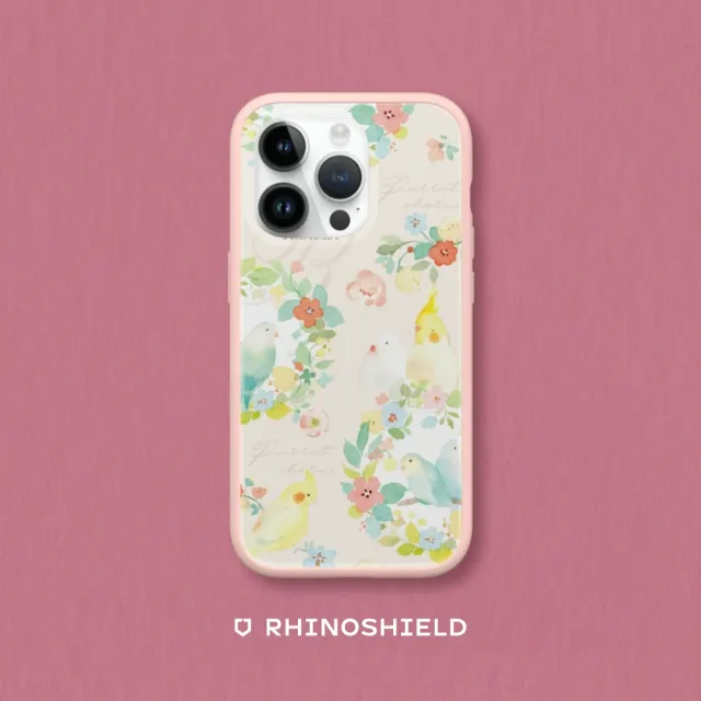 【RHINOSHIELD 犀牛盾】iPhone 12 mini/12 Pro/Max Mod NX手機殼/涼丰系列-春日小鳥兒(涼丰)