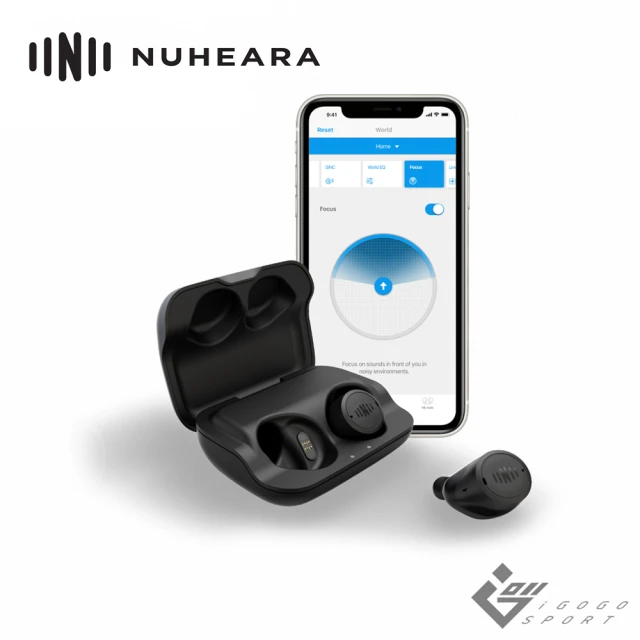 Nuheara IQbuds 2 MAX 降噪輔聽器藍芽耳機