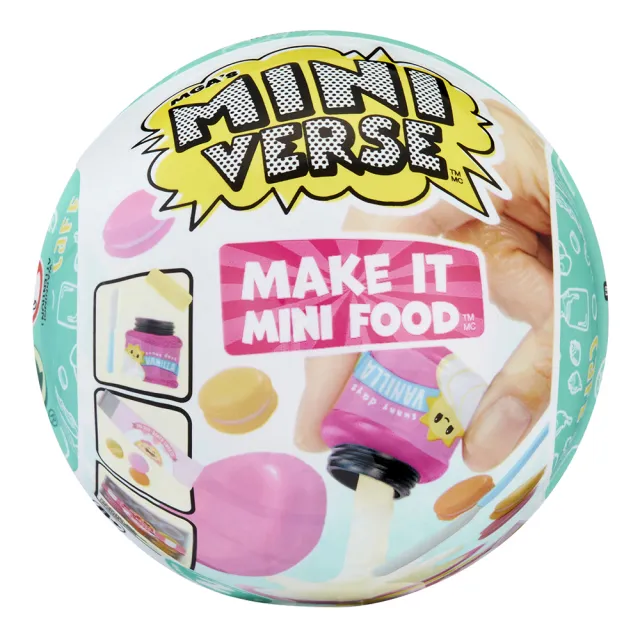 【Miniverse】迷你宇宙手作驚喜球-飲料甜品2A(隨機一顆)