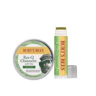 【BURT’S BEES】神奇積雪草本修護霜17g+神奇草本修護棒4.25g(護唇膏/蜜蜂爺爺/天然有機/天然/神奇紫草霜)