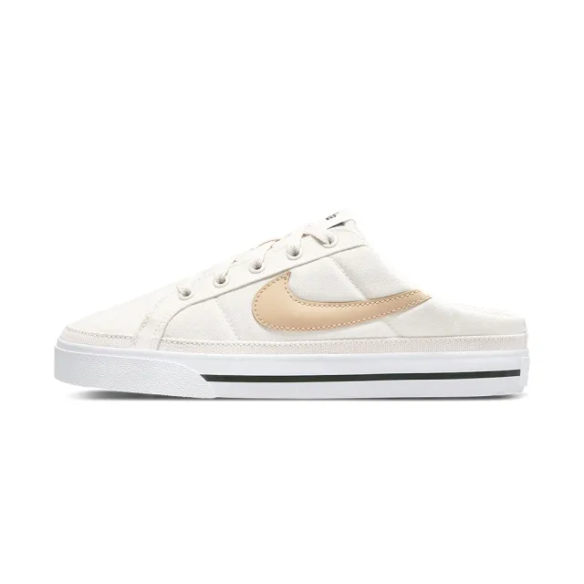 NIKE 耐吉】WMNS COURT LEGACY MULE 女淡杏穆勒鞋運動穿搭休閒鞋