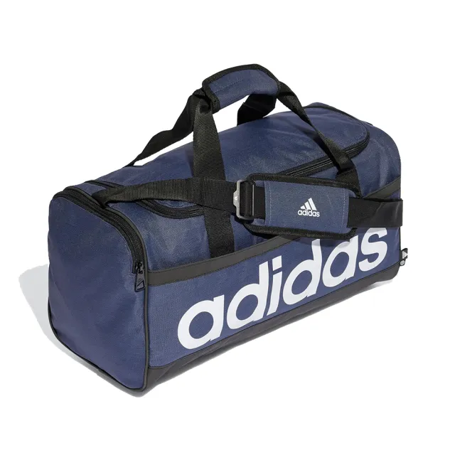 【adidas 愛迪達】LINEAR DUFFEL S 運動 休閒 行李袋 旅行袋 男女 - HR5353