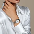 【Rado 雷達表】Florence佛羅倫薩 鑽石時標 無框不鏽鋼石英情侶對錶-白X玫瑰金 R05(R48912723/R48913723)