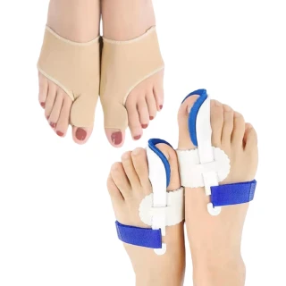 【Saikoyen】腳趾保護分趾器-日用款+夜用款(分指套 腳趾保護套 拇指外翻 護套 保護器 分趾套)