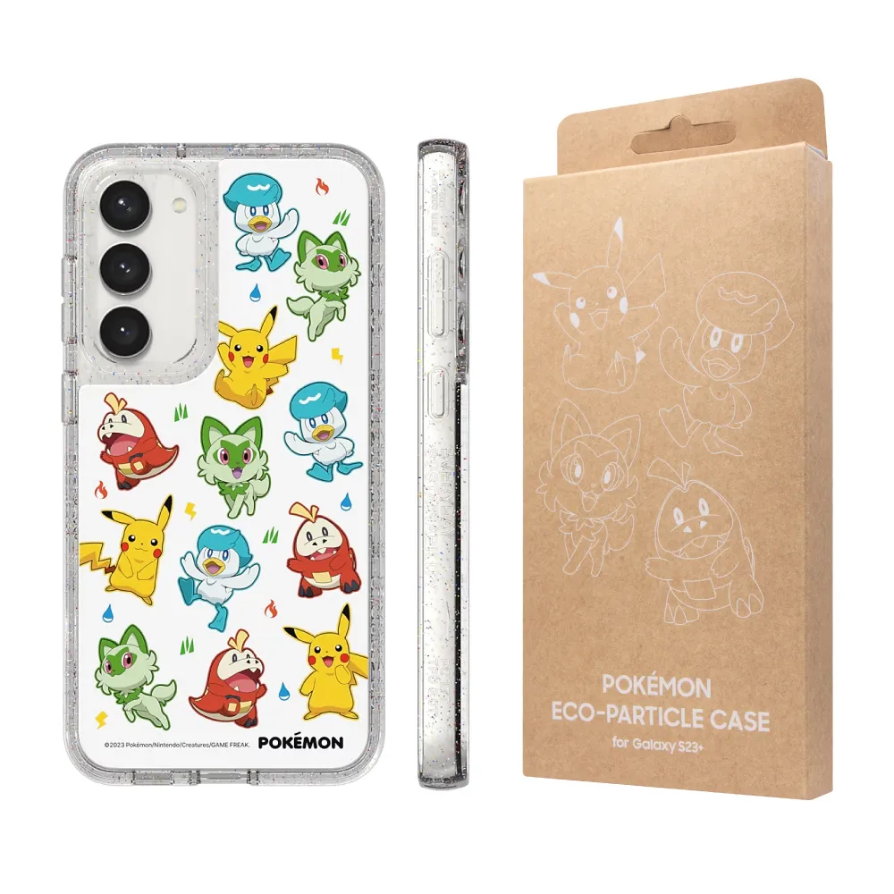 【SAMSUNG 三星】原廠公司貨 S23+ S916 Pokemon Eco-Friends 系列保護殼