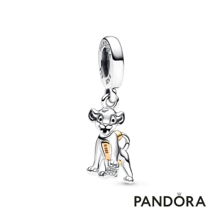 【Pandora官方直營】迪士尼 100 週年辛巴造型實驗室製造鑽石串飾