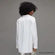 【ALLSAINTS】AVRIL 寬鬆個性百褶長袖襯衫-白 WH001Y(寬鬆版型)