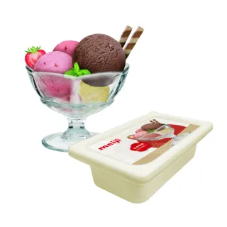 【Meiji 明治】日本原裝進口家庭號桶裝冰淇淋2Lx1桶(日本原裝進口任選九種口味/黑貓宅急便配送)
