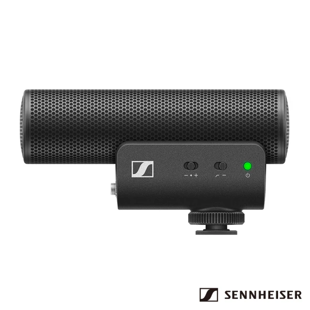 【SENNHEISER 森海塞爾】MKE 400 專業短槍型 指向性麥克風(SH508898)