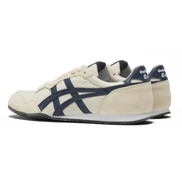 【Onitsuka Tiger】Onitsuka Tiger鬼塚虎-米色SERRANO休閒鞋(1183B400-200)