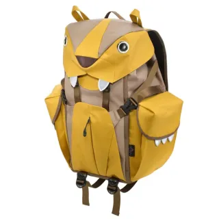 【Morn Creations】黃色大貓大背包 BC-201 315(雙肩包 後背包 背包)