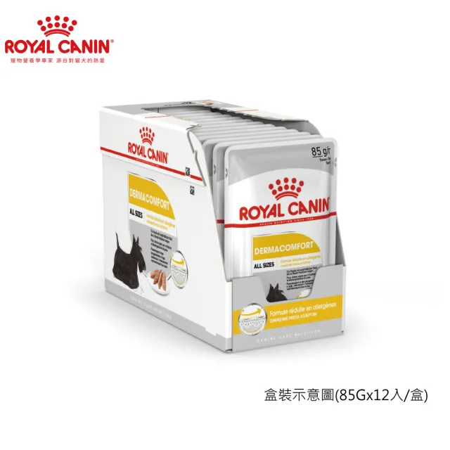 【ROYAL 法國皇家】泌尿道保健成犬濕糧 UW  85Gx12包/盒(主食餐包 機能添加)