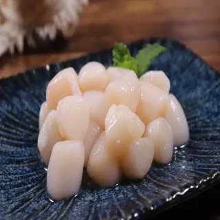 【無敵好食】一口鮮干貝 80/100 x6包(500g/包)