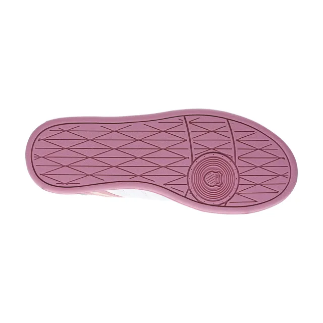 【K-SWISS】時尚運動鞋 Lundahl Slip-On S CMF-女-白/粉紅(96097-155)