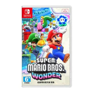 【Nintendo 任天堂】預購10/20 上市 NS Switch 超級瑪利歐兄弟 驚奇 中文版(台灣公司貨)