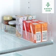 【台隆手創館】日本Pearl Skit 冰箱專用冷藏收納盒-淺窄型(10*32.5*5.5公分)