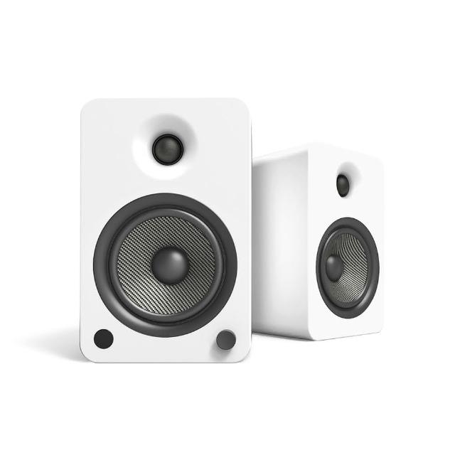 【Kanto】YU6 藍牙立體聲書架喇叭(白色啞光款)