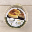 【HOLA】貝印B-nat棕櫚蠟不沾圓蛋糕模18cm 綠DL7102